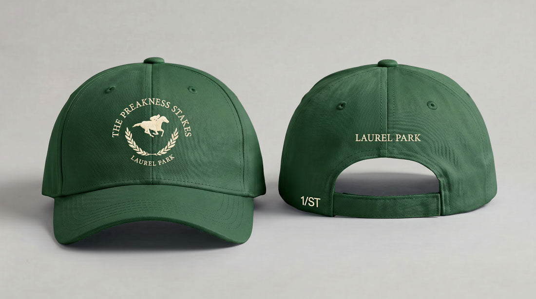Preakness Crest Cap - Dark Green
