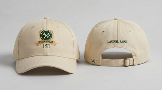 Preakness Crest Cap - Cream